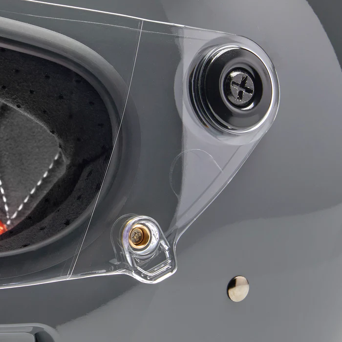 Шлем Biltwell GRINGO SV (ECE R22.06) - цвет серый глянец - размер L -  0101-16269, 1006-109-504