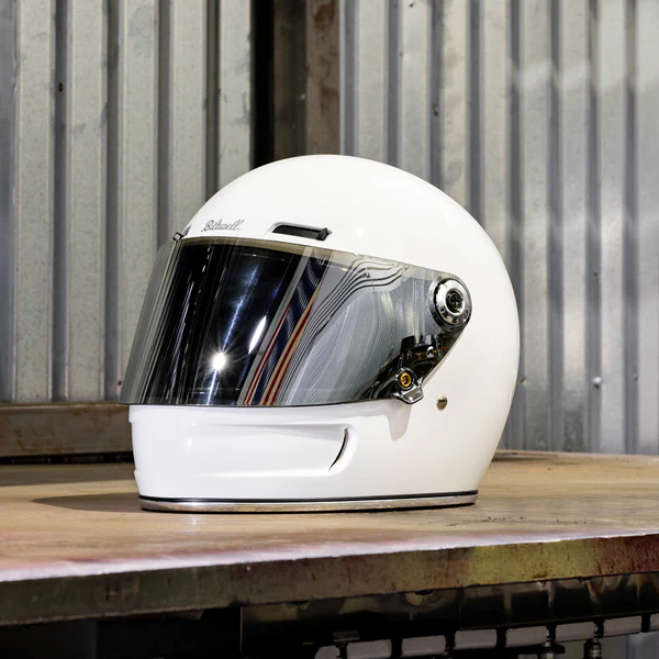 Зеркальный плоский визор Biltwell для шлемов GRINGO S и SV - R22.06 - 1114-221