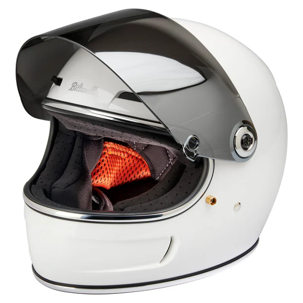 Зеркальный плоский визор Biltwell для шлемов GRINGO S и SV - R22.06 - 1114-221