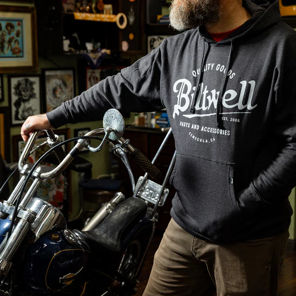 Толстовка Biltwell - Quality Goods Pullover Hoodie - размер L - артикул: 8124-137-004