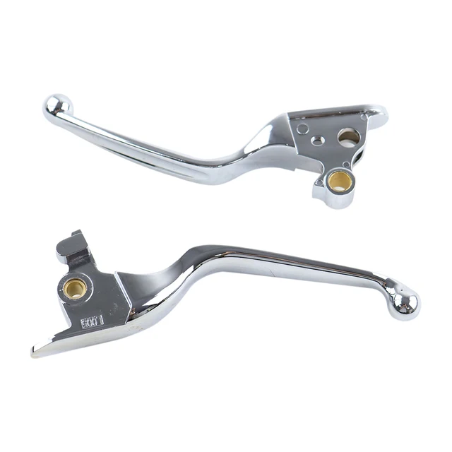 Набор ХРОМ рычаг тормоза и сцепления для Harley-Davidson Softail 15-21 - замена OEM HD 41700235a, 45080-08a - арт. 0610-1684