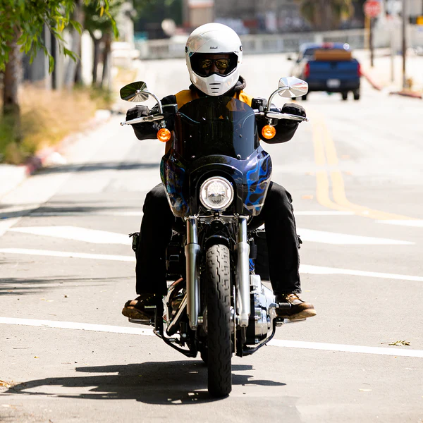 Шлем Biltwell Lane Splitter ECE R22.06 - белый глянец - размер S - 1004-104-502, 0101-16693