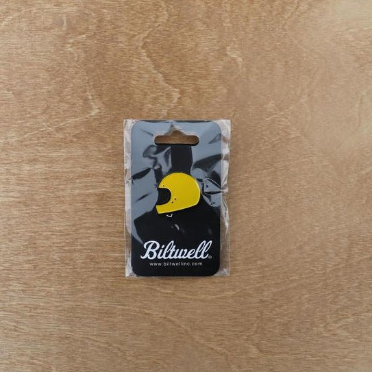 Значок The Biltwell - ENAMEL PIN - GRINGO YELLOW - 8602-09
