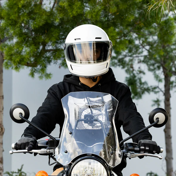 Легко тонированный плоский визор Biltwell для шлемов GRINGO S / SV - R22.06 - 1114-108