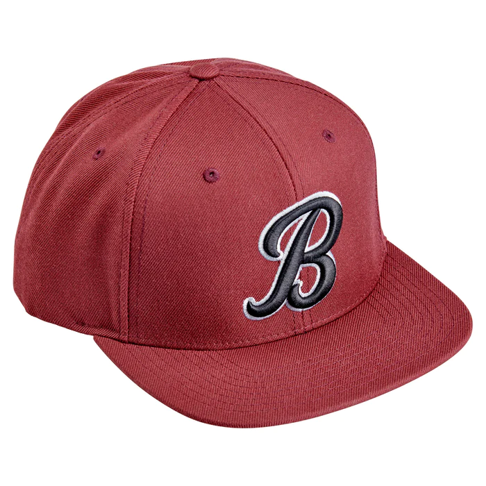 Кепка Biltwell - SCRIPT B SNAP BACK - MAROON - 8002-4040-00