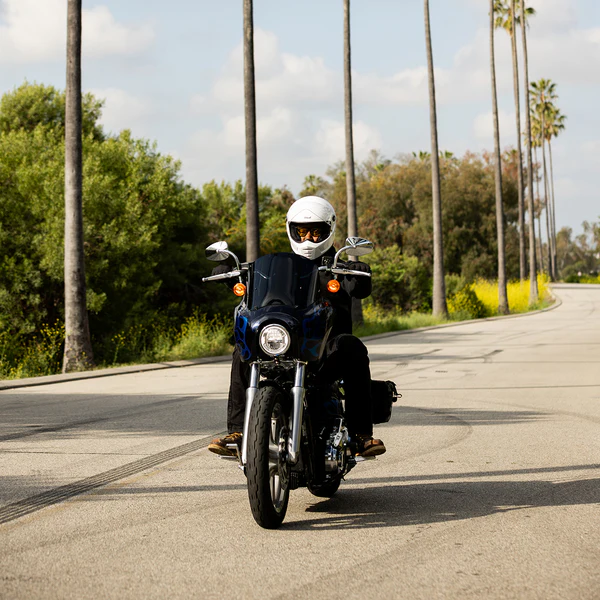 Шлем Biltwell Lane Splitter ECE R22.06 - белый глянец - размер S - 1004-104-502, 0101-16693