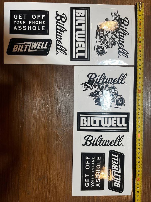 Наклейки The Biltwell - 8508-005