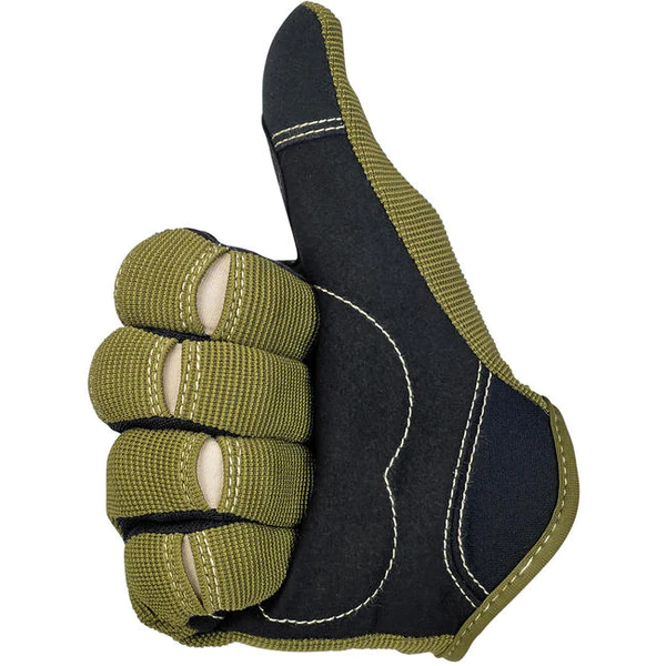 Перчатки Biltwell - MOTO GLOVES - зеленые - размер XS - 1501-0309-001