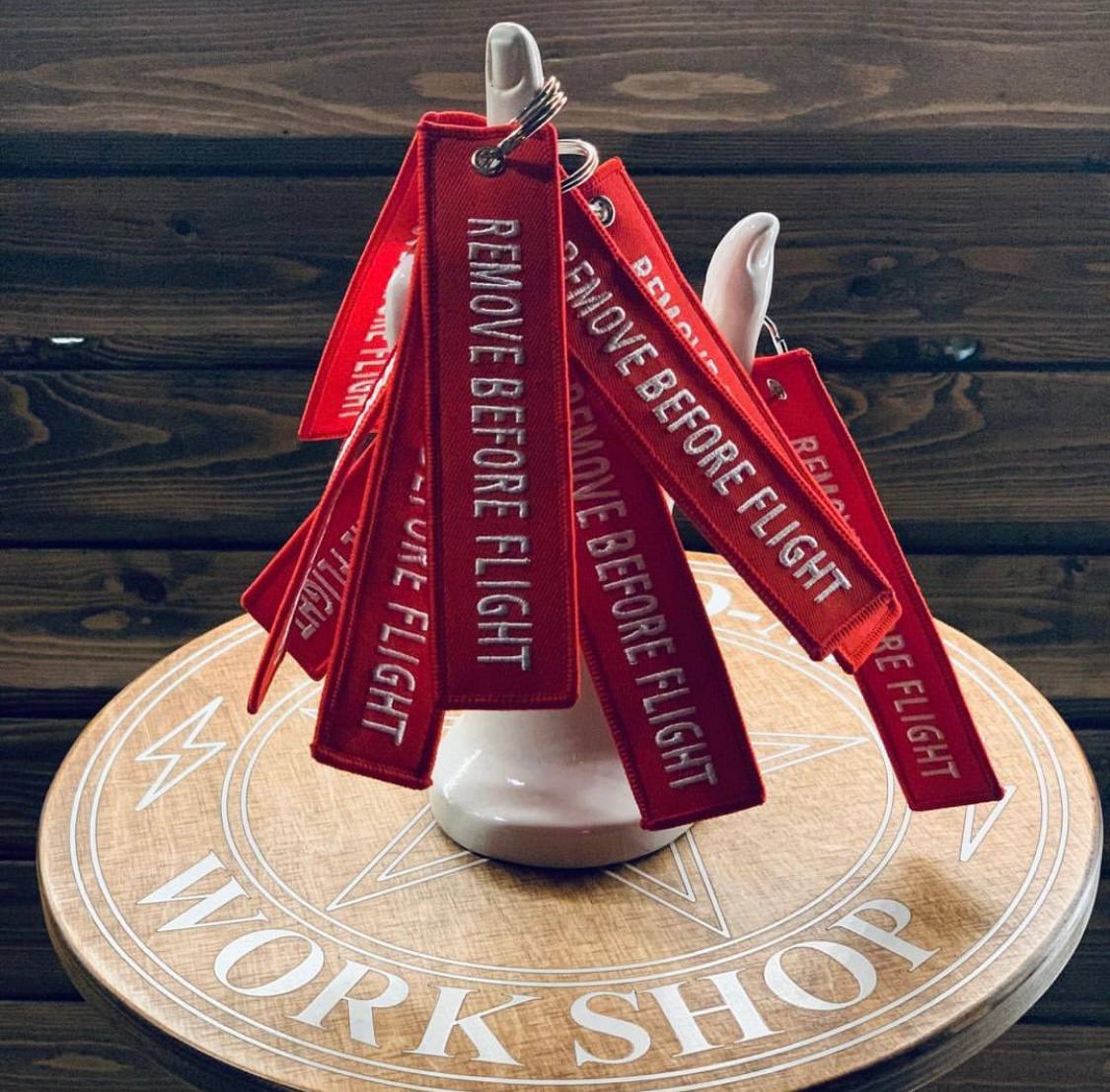 Бирка с надписью «remove before flight» - 545473