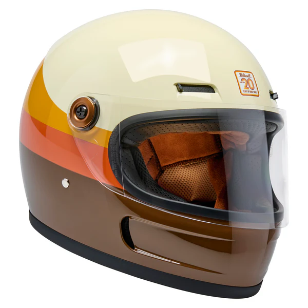 Шлем Biltwell GRINGO SV (ECE R22.06) - юбилейная расскраска 2006-2026 - размер XL - 1006-5118-505
