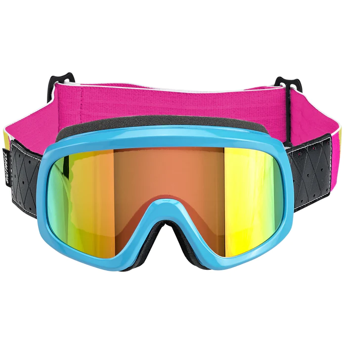 Маска Biltwell - OVERLAND 2.0 GOGGLE - голубые с полосами - 2111-9044-003