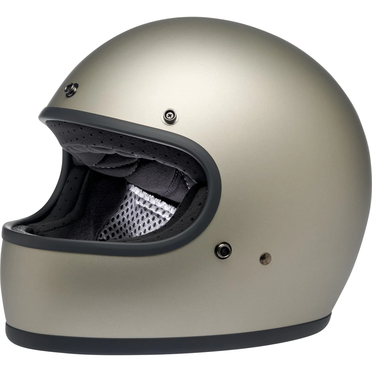 Шлем Biltwell Gringo - матовый титан - размер XXL - 1002-203-106, 0101-11431