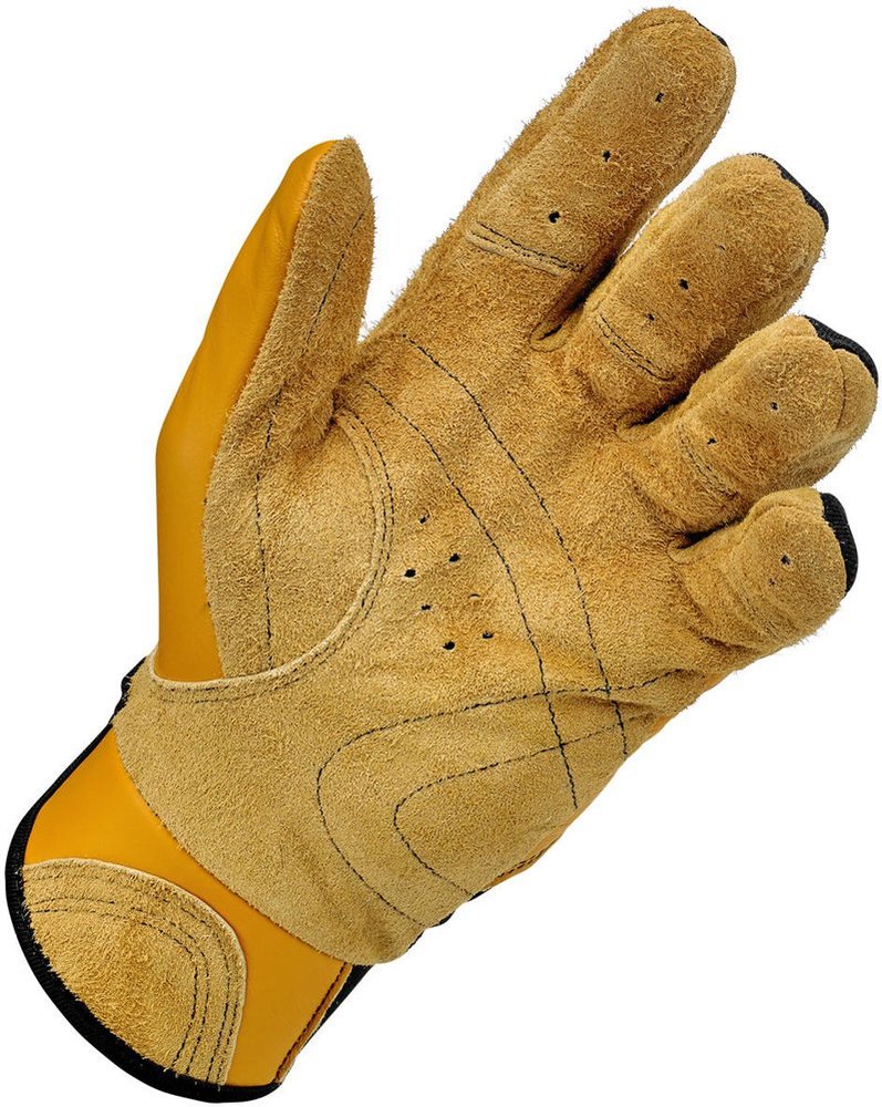 Перчатки Biltwell - BANTAM TEXTILE - жёлтые - размер XS - 3301-2683