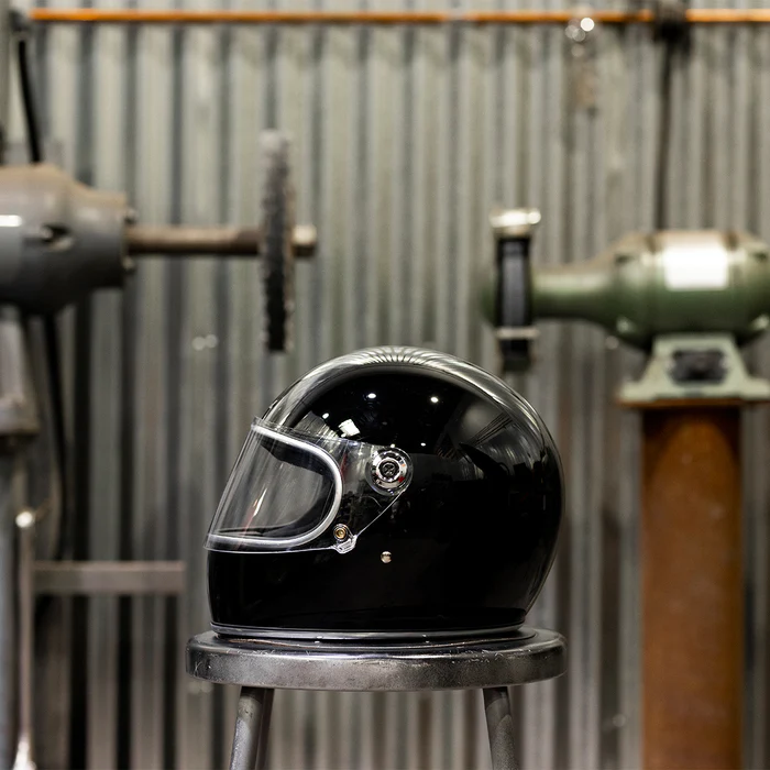 Шлем Biltwell GRINGO S - глянцевый черный - размер XS - 0101-11480, 1003-101-101