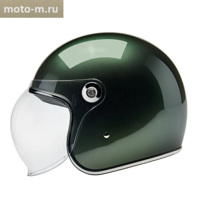 Шлем Biltwell TAHOE - 3/4 с визором - британский зеленый - размер XL - 1008-324-505
