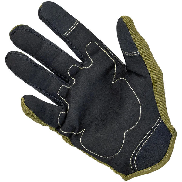 Перчатки Biltwell - MOTO GLOVES - зеленые - размер XS - 1501-0309-001