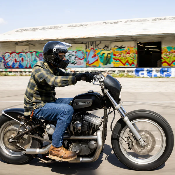 Шлем Biltwell Lane Splitter ECE R22.06 - черный глянец - размер XXL - 1004-101-506, 0101-16691