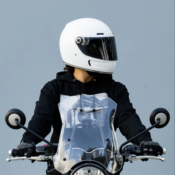 Тонированный плоский визор Biltwell для шлемов GRINGO S / SV - R22.06 - 1114-102