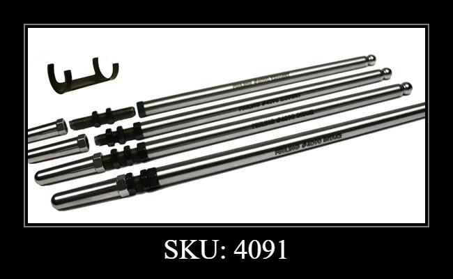 Feuling FAST INSTALL PUSHRODS EVO Adjustable 0.095 Wall thickness для Evo 1984 - 1999 арт. SKU: 4091