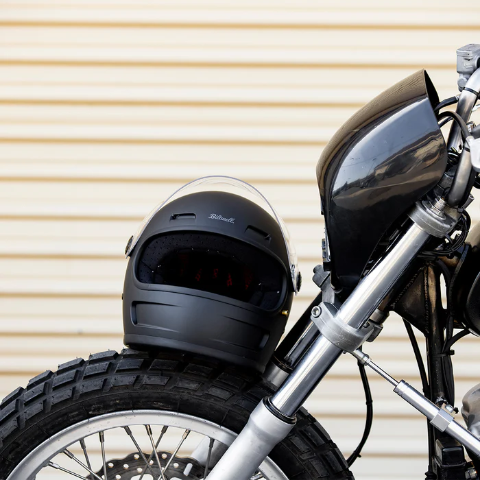 Шлем Biltwell GRINGO SV (ECE R22.06) - цвет черный матовый - размер XL - 0101-16277, 1006-201-506