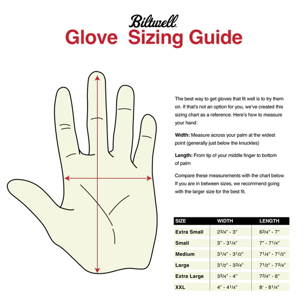 Перчатки Biltwell - Baja - красные - размер S - 3301-4196, 1508-0801-302