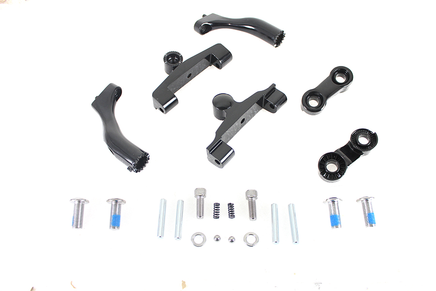 Кронштейны пассажирский платформ FLT 1993-UP Wyatt Gatling 27-0831 аналог Harley-Davidosn 50768-07