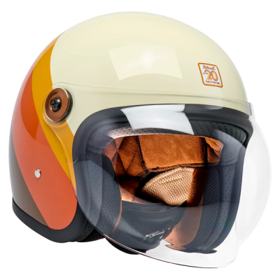 Шлем Biltwell TAHOE - 3/4 с визором - юбилейная расскраска 2006-2026 - размер L - 1008-5118-504