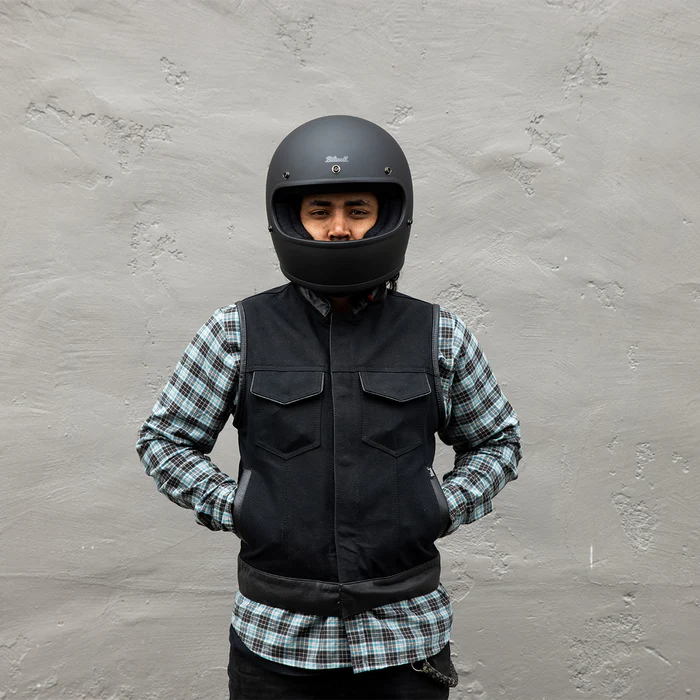 Шлем Biltwell Gringo - черный матовый - размер L - 1002-201-104, 0101-11411