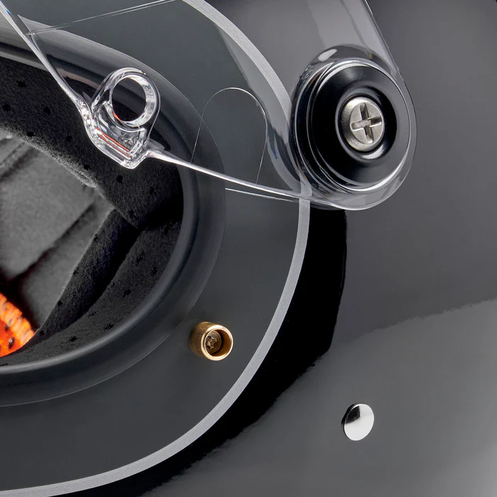 Шлем Biltwell GRINGO S ECE R22.06 - Gloss Storm Grey / Black Tracker - серо-черный с узором - размер M - 1003-562-503