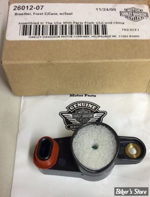 Клапан сапуна передний OEM Harley-Davidson 26012-07