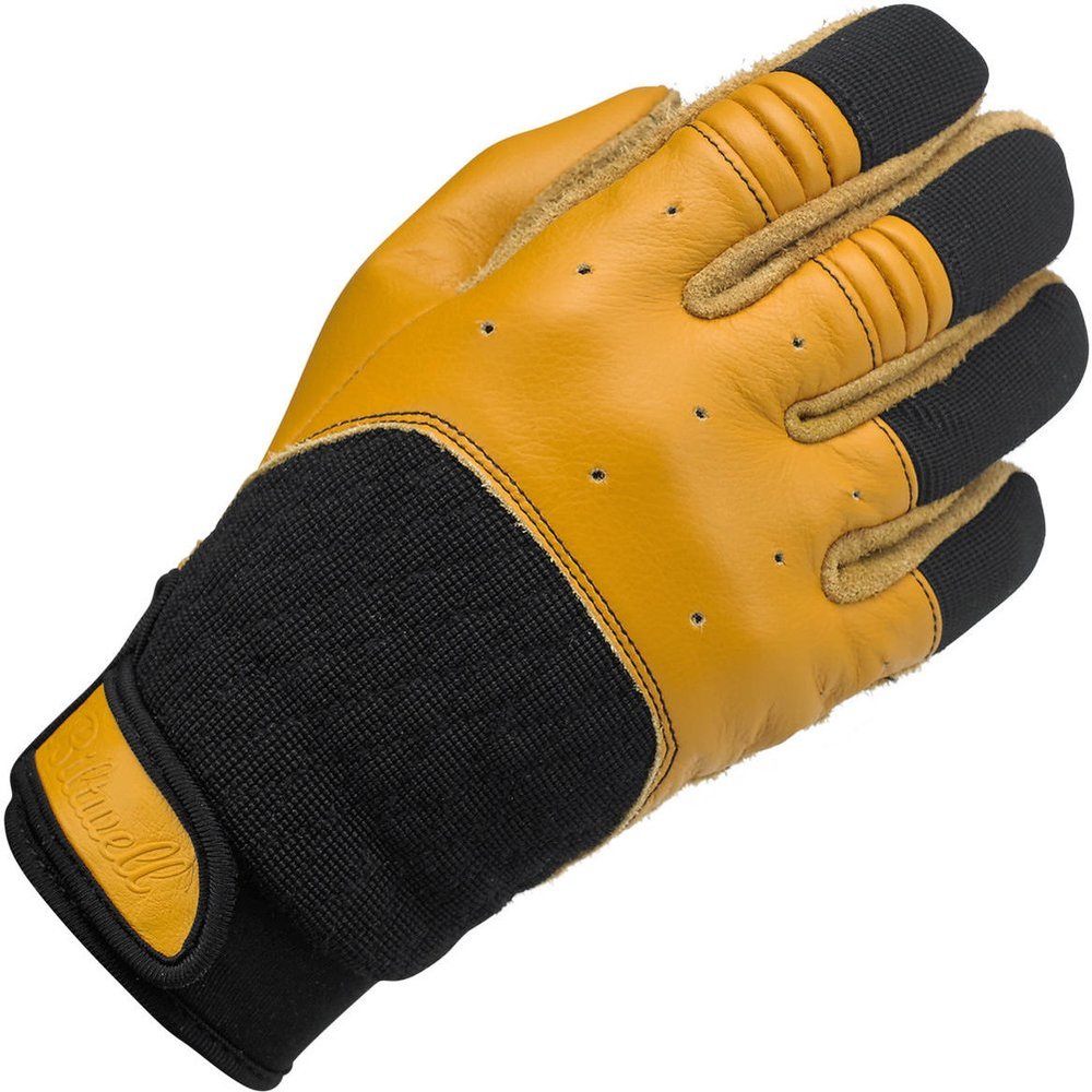 Перчатки Biltwell - BANTAM TEXTILE - жёлтые - размер XS - 3301-2683