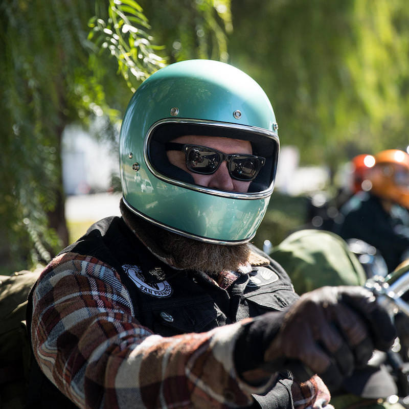 Шлем Biltwell Gringo - бирюзовый глянец - размер XL - 1002-113-105, 0101-11448