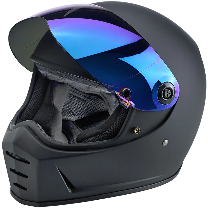 Визор GEN 2 для шлема LANE SPLITTER  - бензиновый хром - 1112-223, 0130-0962