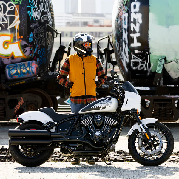 Шлем Biltwell Lane Splitter ECE R22.06 - с языками пламени - размер S - 1004-570-502, 0101-16729