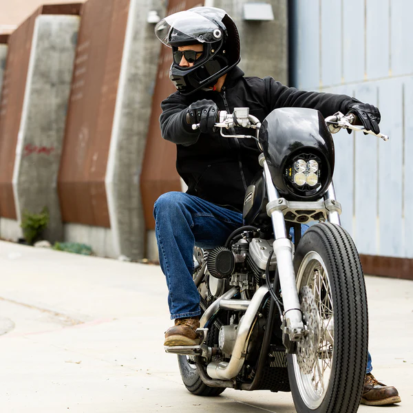 Шлем Biltwell Lane Splitter ECE R22.06 - черный глянец - размер XXL - 1004-101-506, 0101-16691