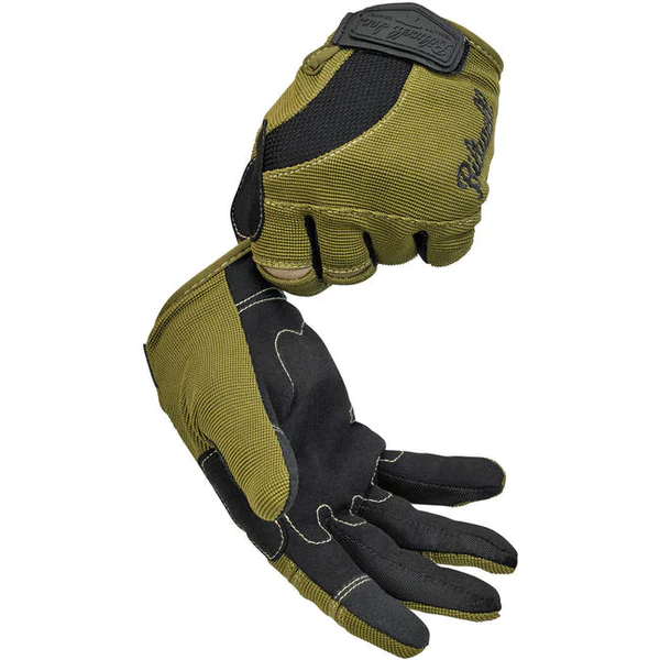 Перчатки Biltwell - MOTO GLOVES - зеленые - размер XS - 1501-0309-001