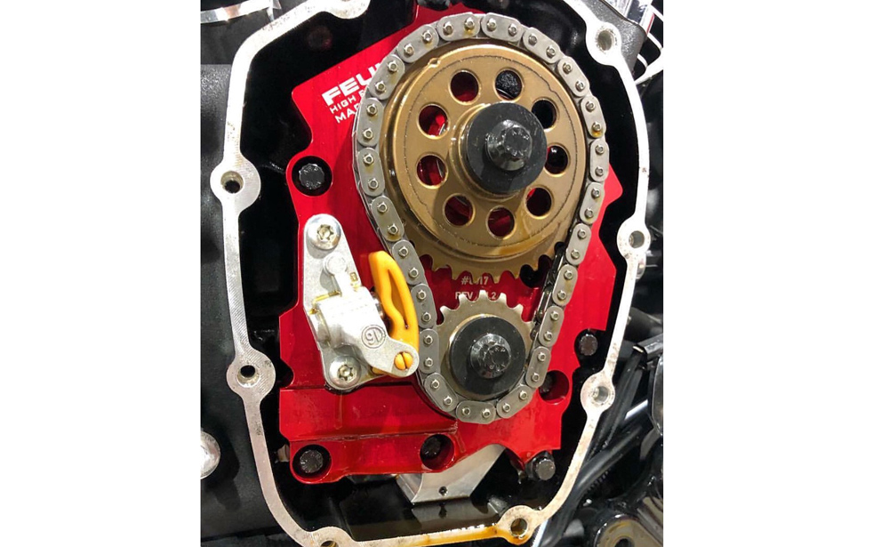 Feuling HIGH FLOW M8 CAMPLATE - gear or chain drive Fits Milwaukee Eight арт. 8017