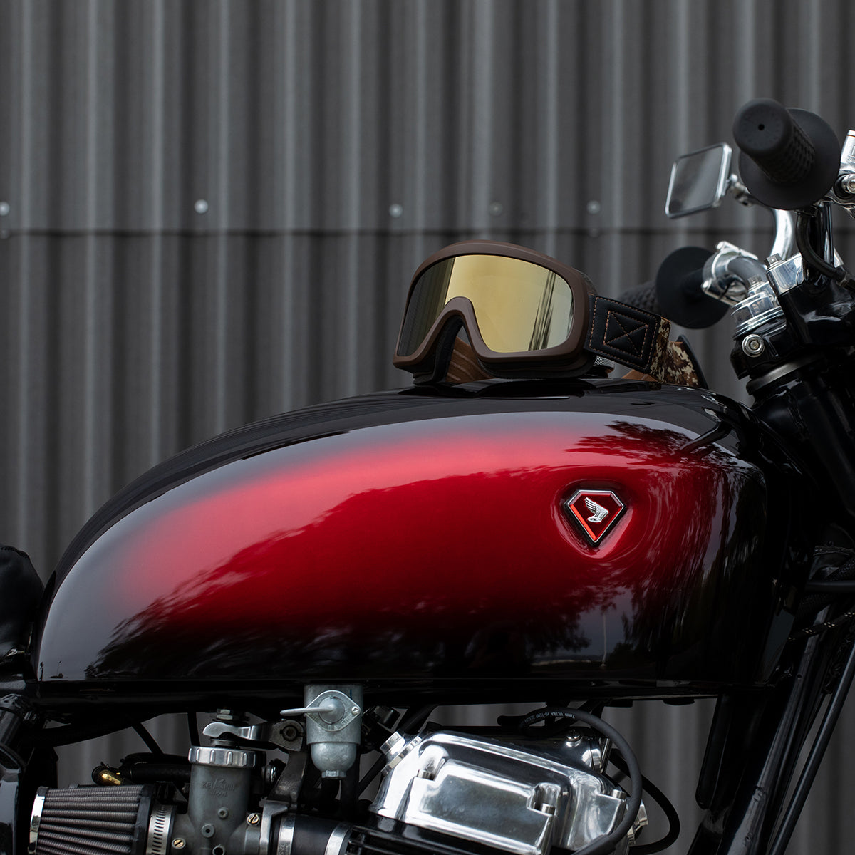 Линза для макси OVERLAND - золотой хром с переливом - 2112-42, 2602-0833