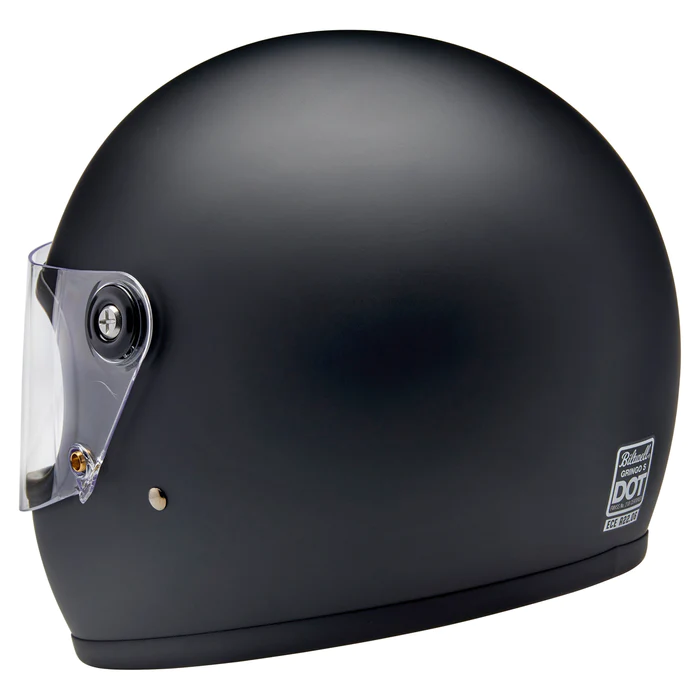 Шлем Biltwell GRINGO S ECE R22.06 - черный матовый - размер M - 1003-201-503