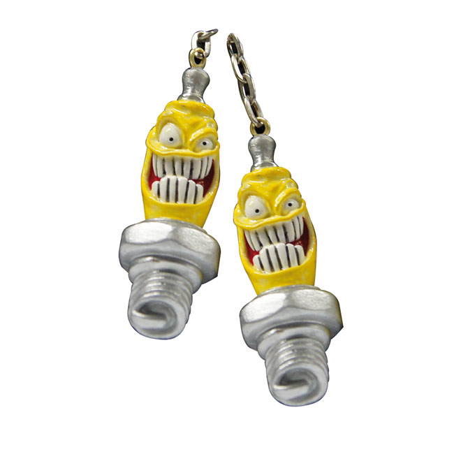 Брелок LETHAL THREAT в виде свечей зажигания на зеркало - 595038