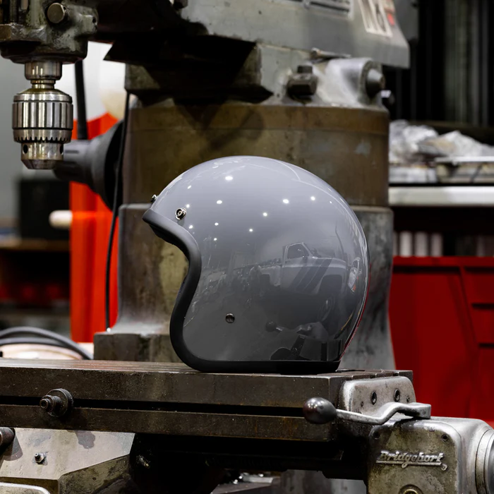 Шлем Biltwell BONANZA - 3/4 цвет -  серый глянец - размер XXL - 1001-165-206, 0104-3150