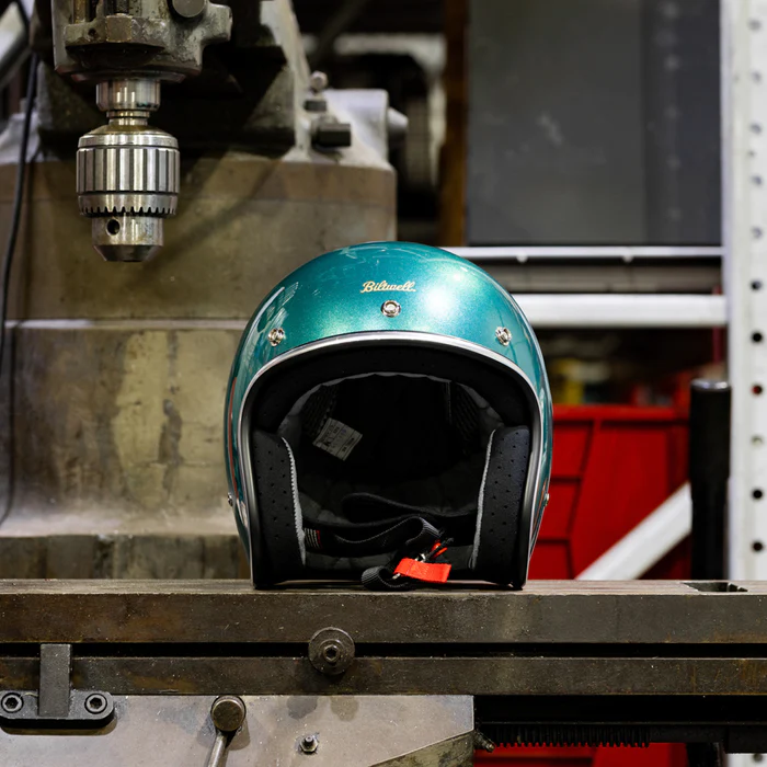 Шлем Biltwell BONANZA - 3/4 цвет -  каталина металлик - размер L - 1001-358-204, 0104-3160