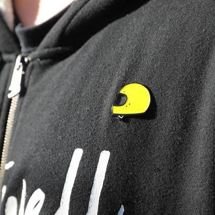 Значок The Biltwell - ENAMEL PIN - GRINGO YELLOW - 8602-09