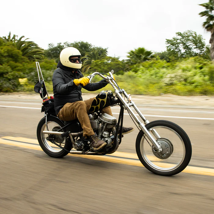 Шлем Biltwell Gringo ECE R22.06 - винтажный белый - размер XXL - 0101-16313, 1002-102-506