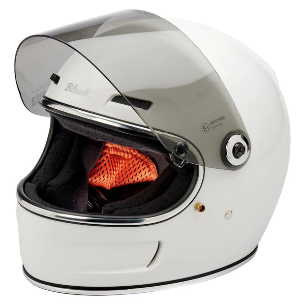 Легко тонированный плоский визор Biltwell для шлемов GRINGO S / SV - R22.06 - 1114-108