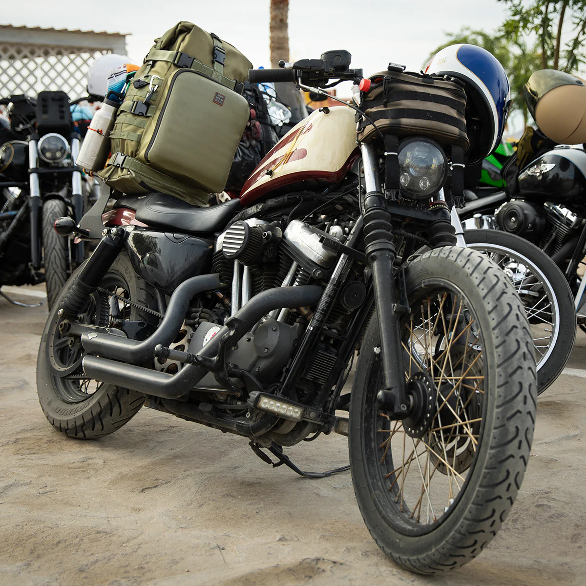 Сумка Biltwell Exfil-80 Bag Gen 1 - зеленая - 3003-02