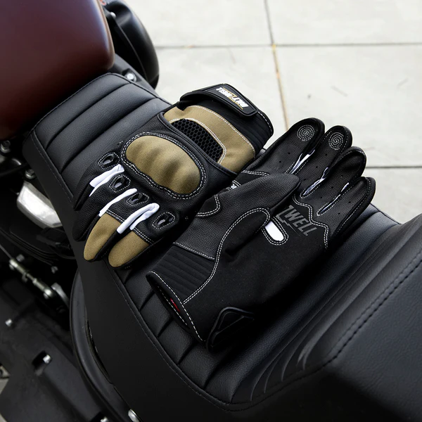 Перчатки Biltwell - BRIDGEPORT - зеленые - размер L - 3301-4222, 1509-0901-304