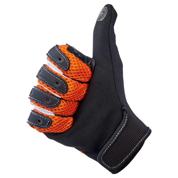 Перчатки Biltwell Inc. - ANZA GLOVES - цвет оранжевый - размер L - 3301-4174, 1507-0601-004