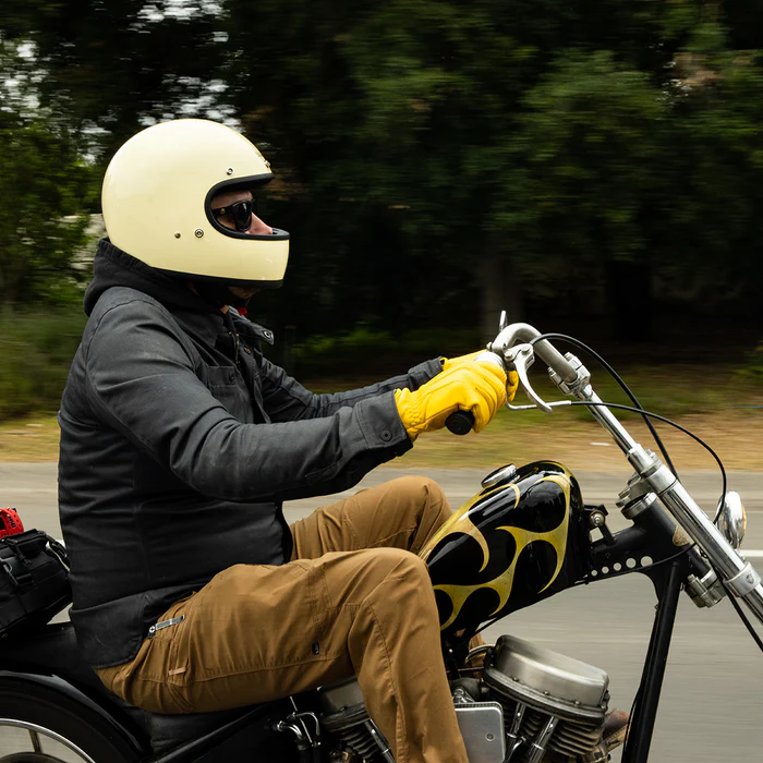 Шлем Biltwell Gringo ECE R22.06 - винтажный белый - размер XXL - 0101-16313, 1002-102-506