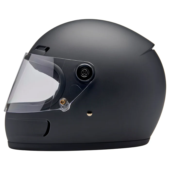 Шлем Biltwell GRINGO SV (ECE R22.06) - Flat Black - цвет черный матовый - размер L - 0101-16275, 1006-201-504
